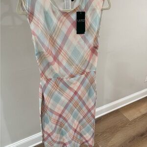 Lauren Ralph Lauren Multicolor Checkered Dress